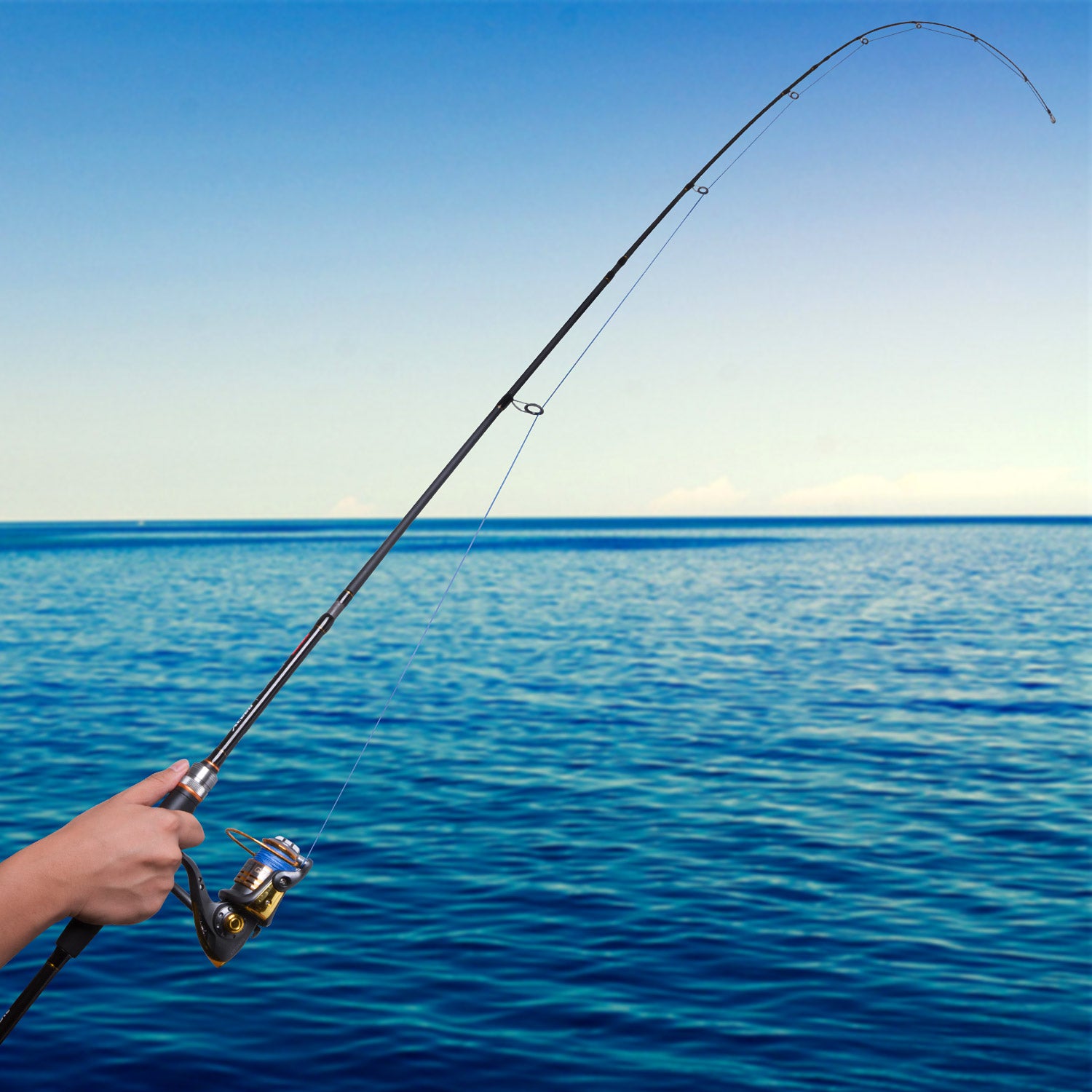 Goture スピニングロッド シーバスロッド 7色 1.98M/2.1M/2.4M 釣りロッド EVAグリップ 釣竿 カーボン 軽量 携帯型 投げ竿 海水淡水適用 釣り具 シーバス フィッシングロッド エギングロッド 海釣り 4本継ぎ