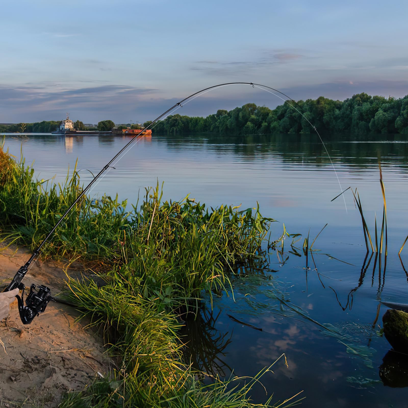 Goture コンパクトロッド 初心者・子供用 仕舞:43cm 超軽量 振出竿 ちょい投げ NINJAシリーズ (1.8m 2.1m グレー)