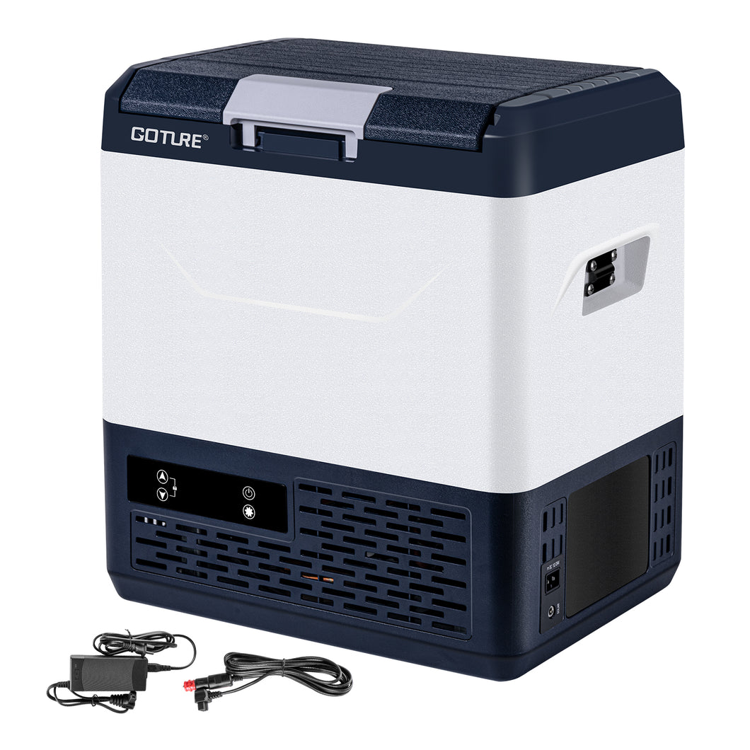 Goture ポータブル冷蔵庫 -20℃～+20℃調整  容量15L 【WiFi/Bluetooth対応 アプリ制御】【GT-PRF15】【バッテリー内蔵可能】 車載用冷蔵庫 静音 DC12V/24V 省エネ 取扱説明書付き 4WAY電源対応 ポータブル冷蔵庫 急速冷凍 静音 省エネ 車載家庭両用アウトドア 車中泊