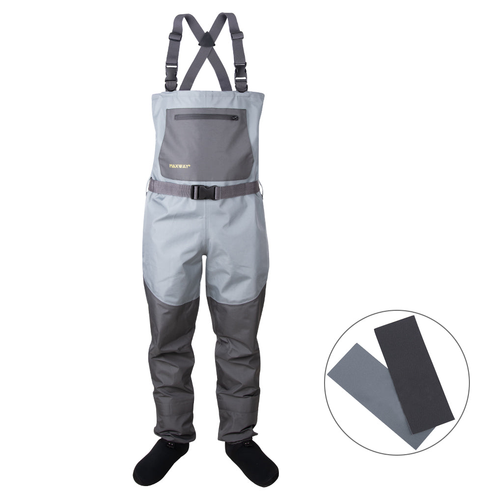 ウェーダー ストッキング チェストハイ型 フィッシングウェーダー 釣り 防水 通気 軽量 渓流/湖/海/サーフ