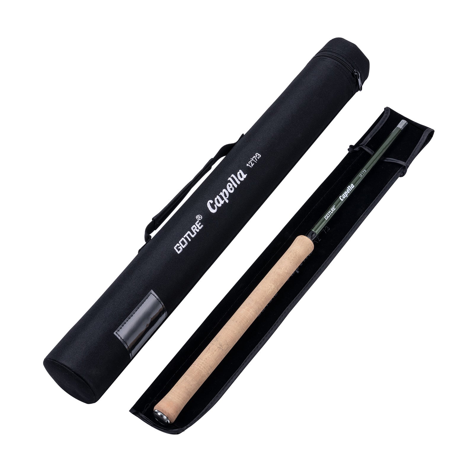 Goture(ゴチュール) テンカラロッドセット 3.6m 渓流ロッド 軽量 炭素繊維 渓流釣り/河川釣り トラウト ヤマメ イワナ ニジマス アマゴ テンカラ竿 【テンカラ】