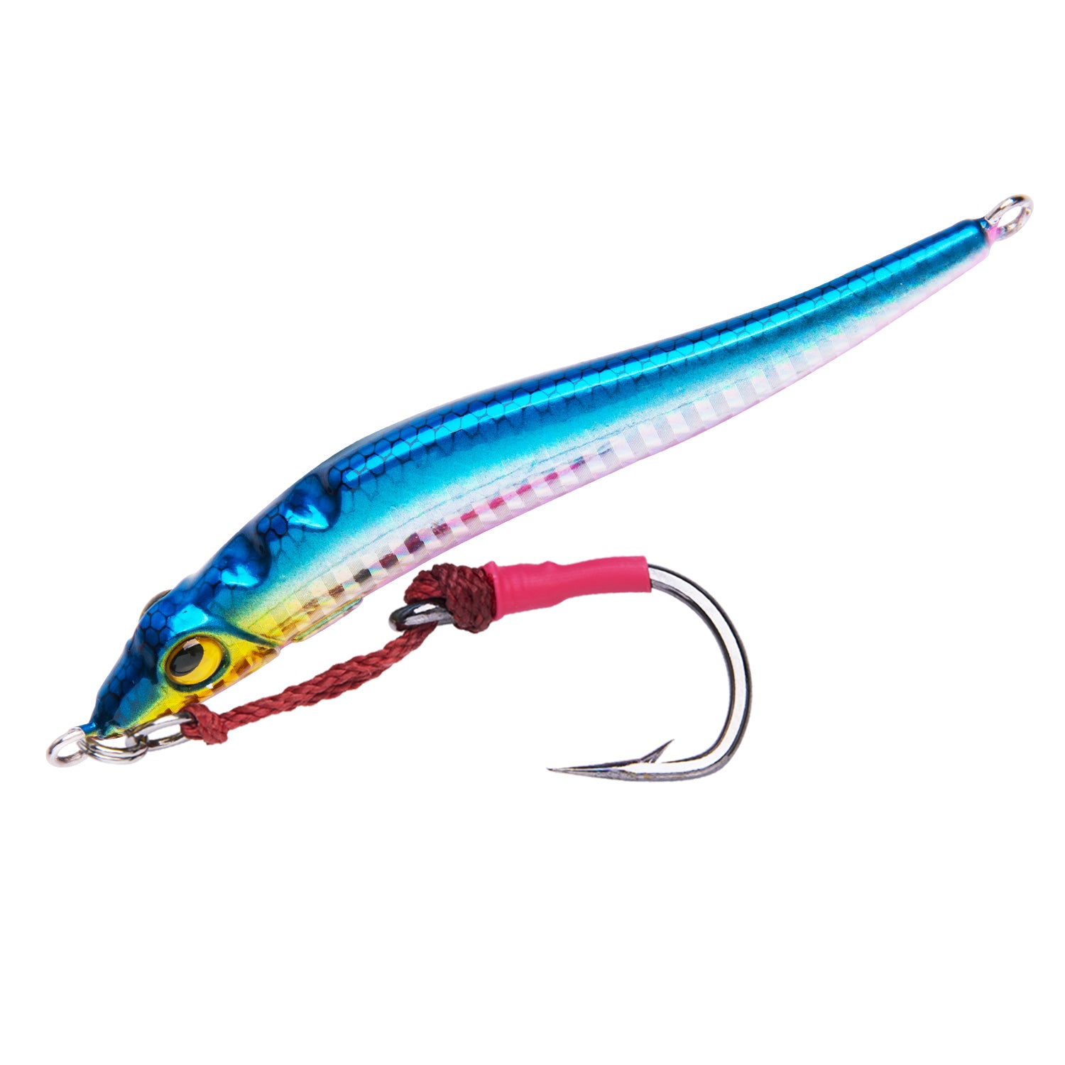 Goture 3PCS 100/150g High-Speed Lead Vertical Flat Fall Jigs Tuna Jigging Lure Set for Casting Fishing Boat Fishing