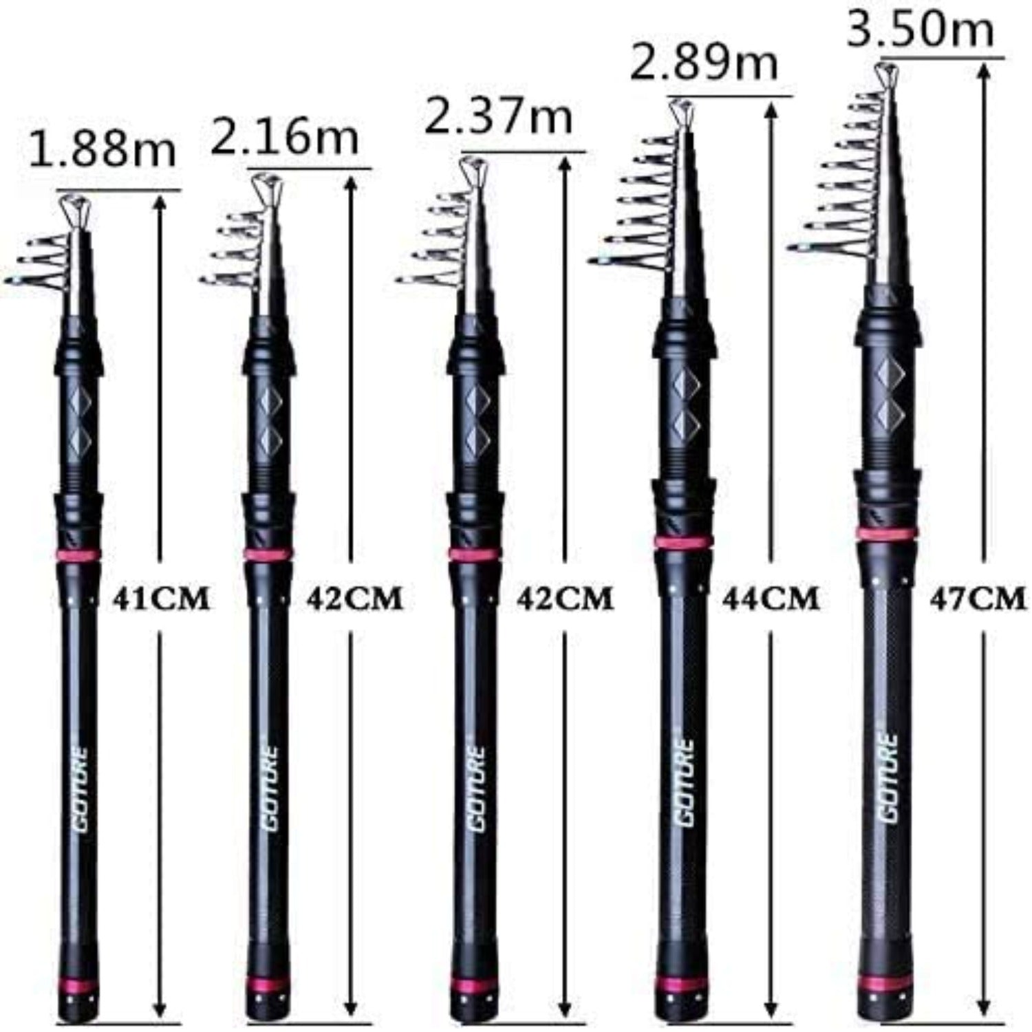 Goture Fishing Rod for Beginners, Carbon Telescopic, Portable, 4.9 ft –  GOTURE-JP