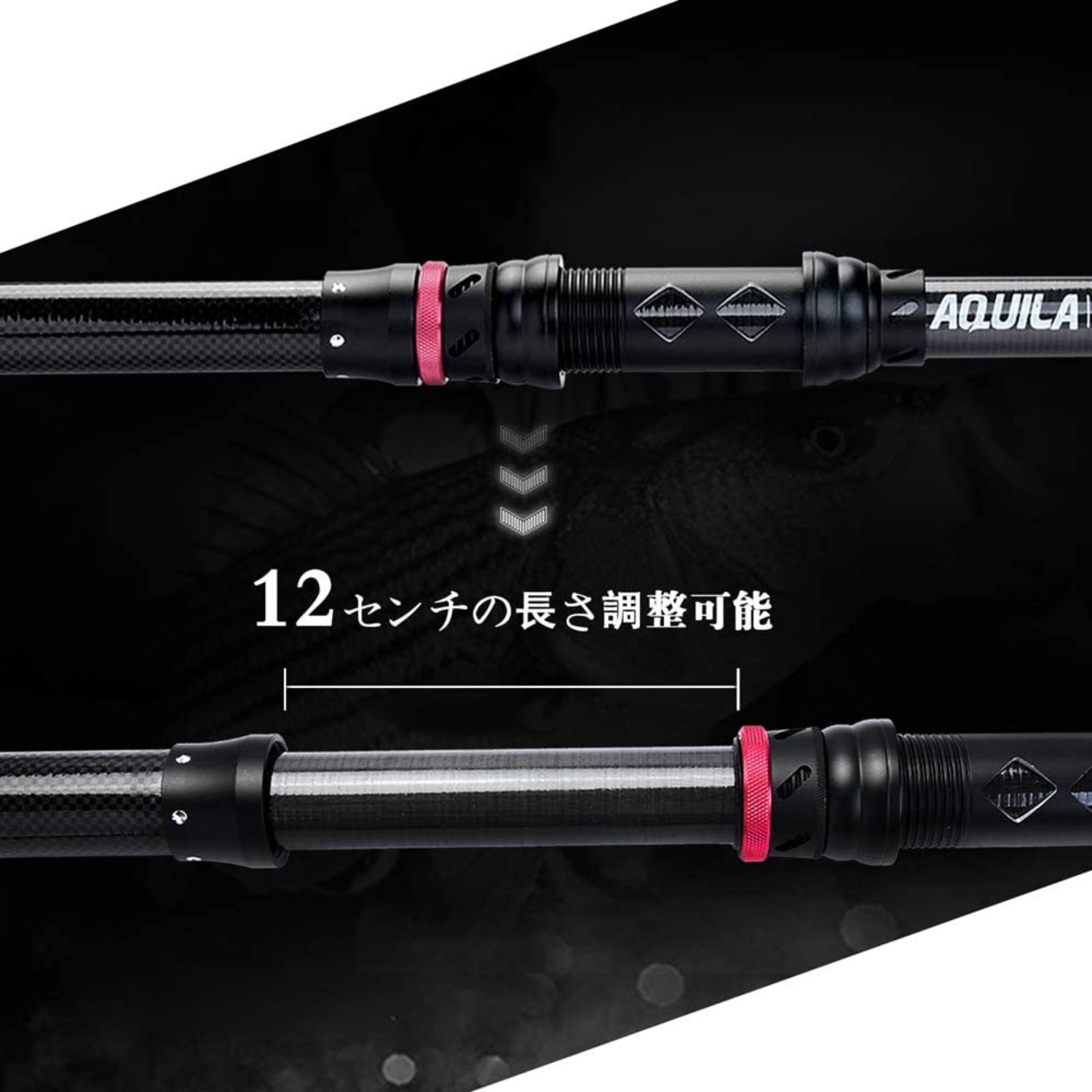 投げ竿/AQUILA スピニングリール 釣り竿【仕舞42cm】 海釣り 軽量 Amazon | Goture 投げ竿 コンパクトロッド 振り出し サビキ竿