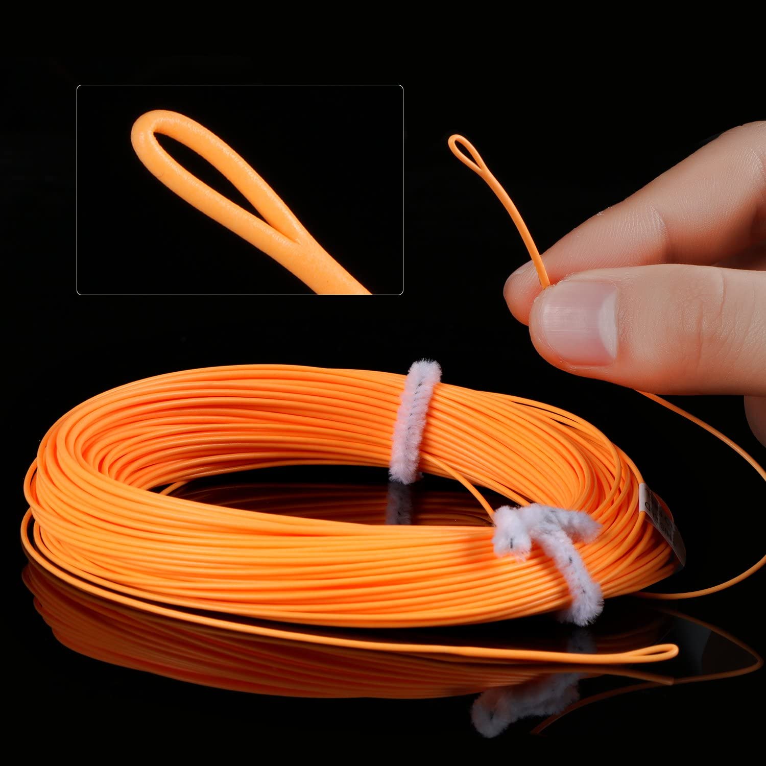 Goture WF 100FT 3F to 8F Weight Forward Floating Fly Fishing Line with Welded Loop, 6 Colors