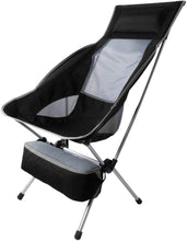 Load image into Gallery viewer, Outdoor chair [1000D fabric / waterproof] Load capacity 100KG // Load capacity 150KG 1.6KG Lightweight aviation material A7075 With aluminum storage bag
