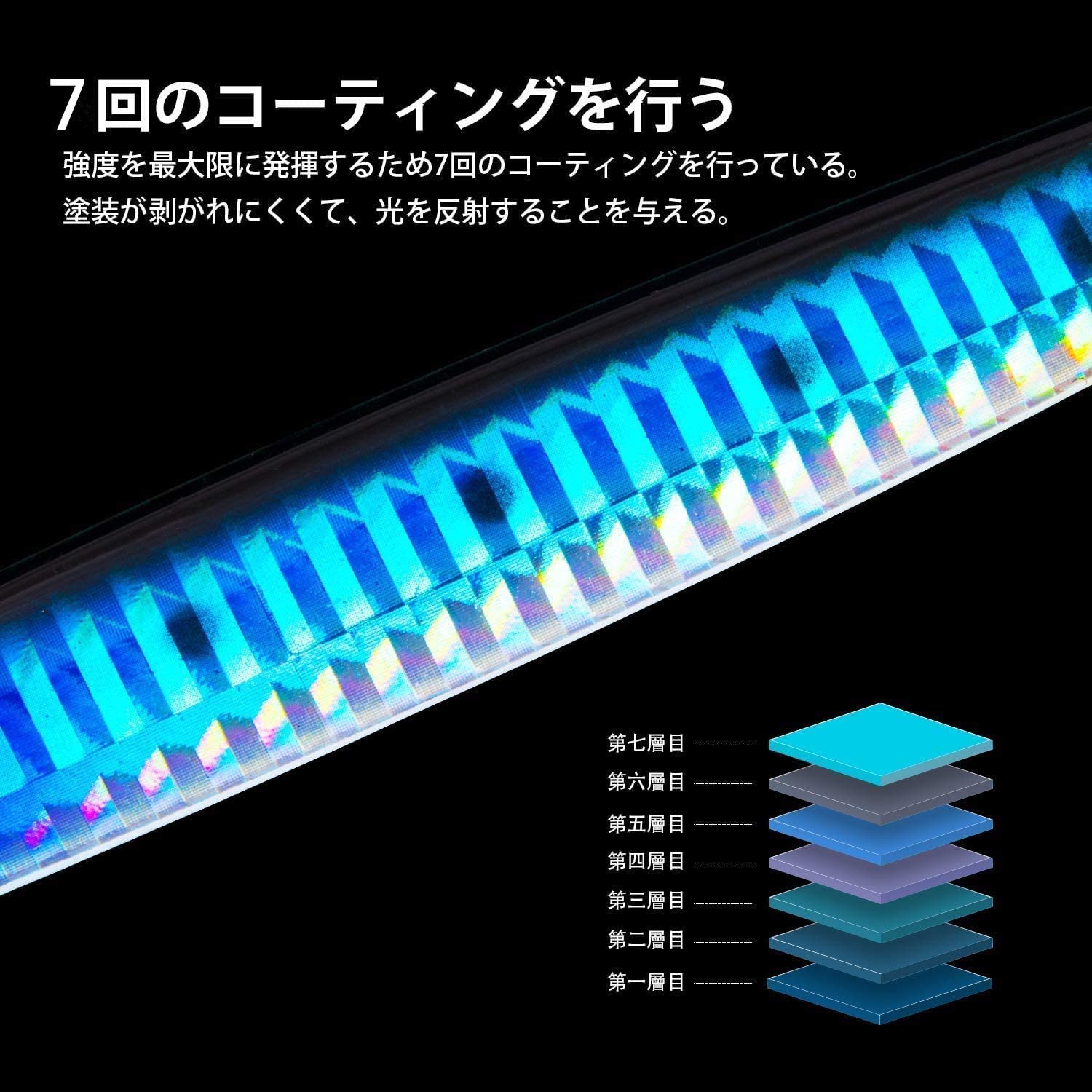 Goture(ゴチュール) メタルジグ 3本セット 80g/100g/150g オフショアジギング ３色 ルアーセット