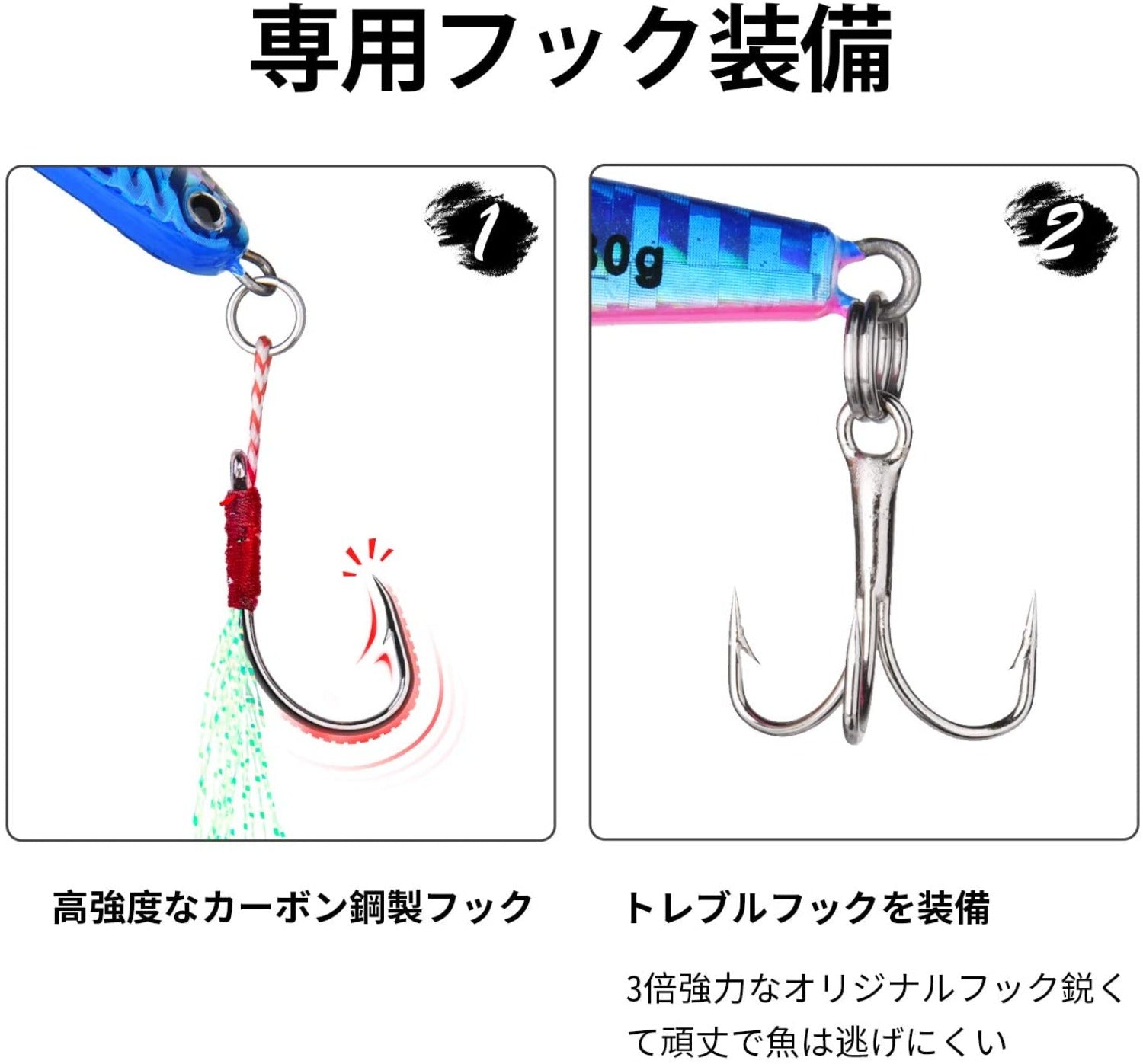 Goture メタルジグセット 15g/20g/30g シーバス 青物 ヒラメ 投げ釣り ルアーセット