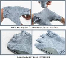 Load image into Gallery viewer, Goture UVカット5指出しフィッシンググローブ UPF50+
