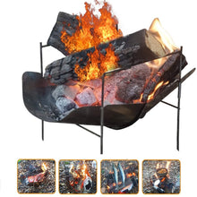 Load image into Gallery viewer, GOTURE Bonfire BBQ Grill Holder Set Portable Ultralight Portable Convenient Net Collection Bag (Ship from China)
