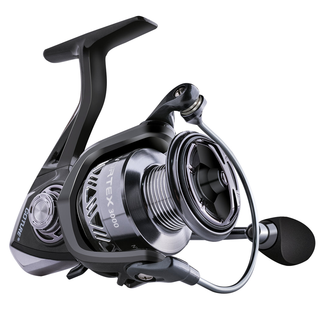 Goture VORTEX Ultralight Carbon Fiber Frame 6.2: 1 High-Speed Gear Ratio Spinning Reel for Saltwater Fishing, 9 + 1BB, 33LB Max Drag 