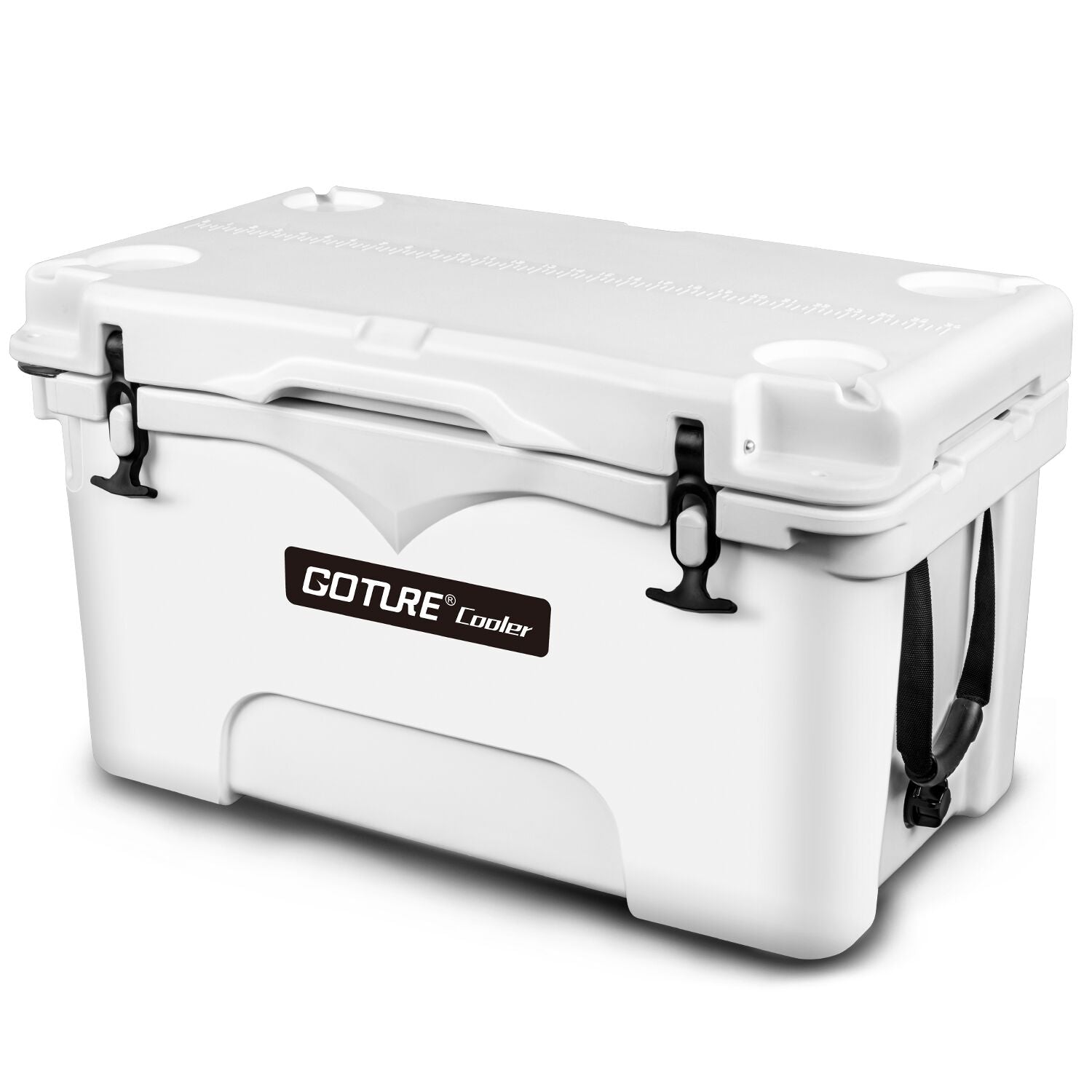 Goture(ゴチュール)クーラーボックス 25L/50L 保冷力3-5日 極厚断熱材 密閉 長時間 保冷 キャンプ道具 BBQ 釣り アウトドア レジャー 災害 大容量 ホワイト